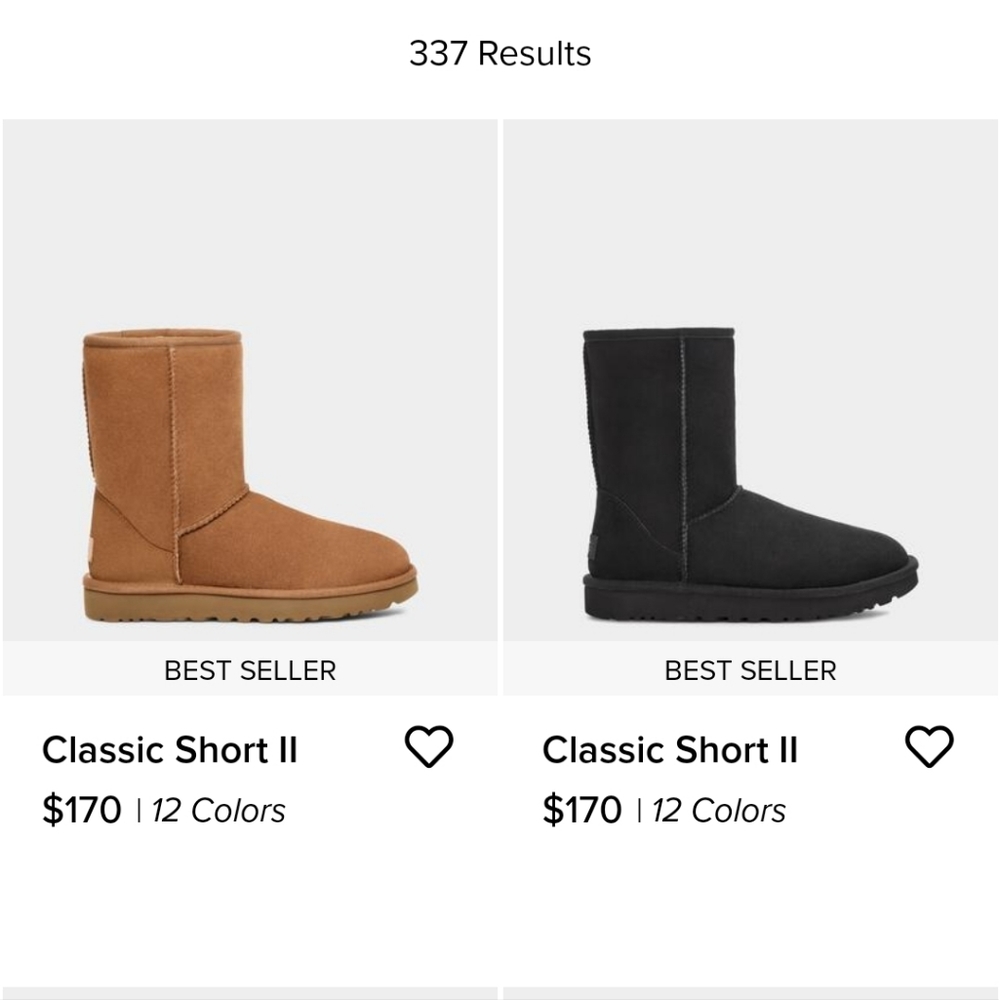 New size 8 classic Ugg boots